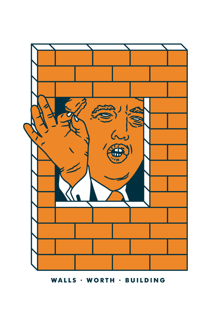 Screen Print: Walls Worth Building